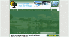 Desktop Screenshot of frostproofmobilevillage.com